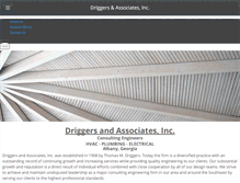 Tablet Screenshot of driggersengineering.com